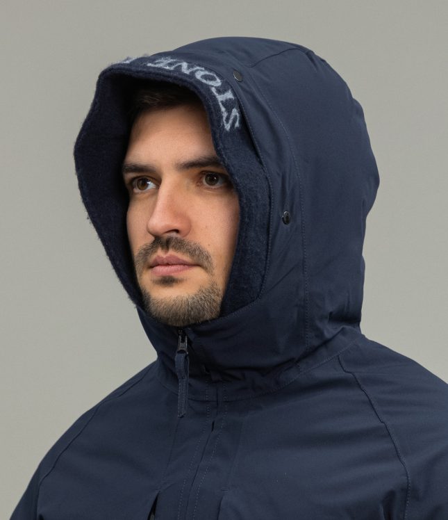 Чоловіча куртка STONE ISLAND JUNIOR DOWN JACKWET WITH e.dye® TECHNOLOGY 751640234 V0020, колір синій | Ціна 24999 грн, фото 6