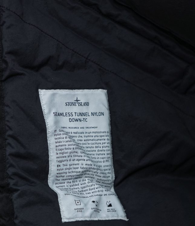Чоловіча куртка STONE ISLAND SEAMLESS TUNNEL NYLON DOWN-TC 811543128 V0029, колір чорний | Ціна 42999 грн, фото 8