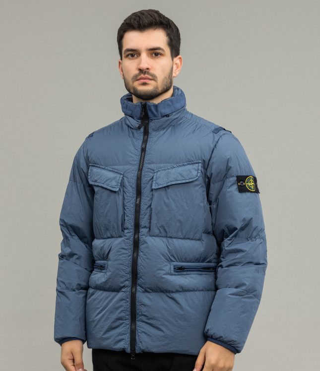 куртка STONE ISLAND GARMENT DYED CRINKLE REPS NY DOWN 771540123 V0024 | Ціна 21999 грн, фото 1