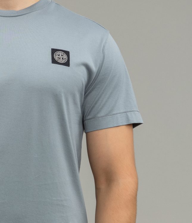 Чоловіча футболка STONE ISLAND 1524113 V0066, колір сірий | Ціна 6999 грн, фото 4