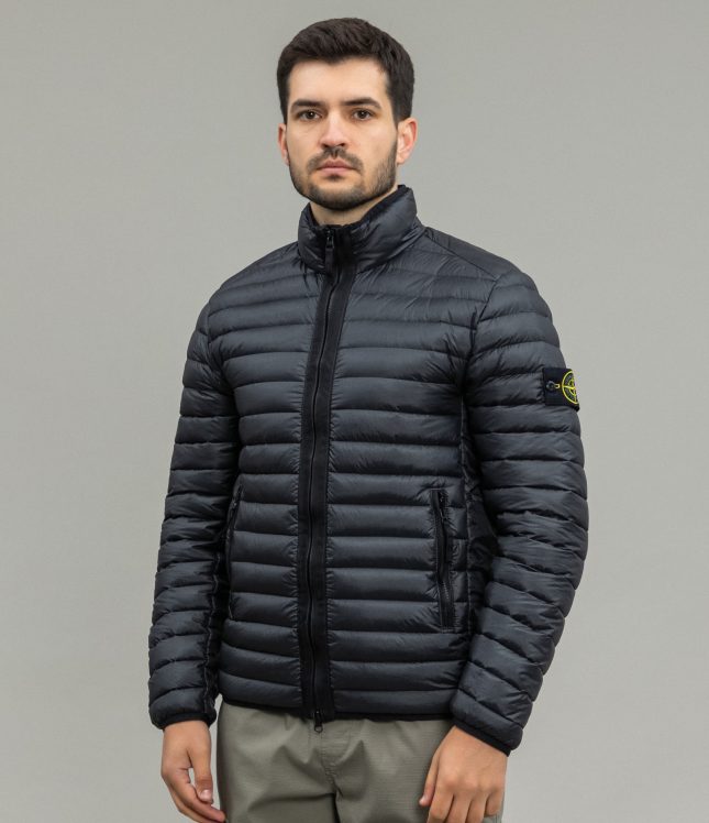 Чоловіча куртка STONE ISLAND LOOM WOVEN CHAMBERS R-NYLON DOWN-TC 791542324 V0029, колір чорний | Ціна 37999 грн, фото 1