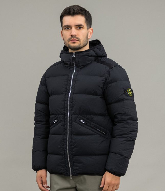 Чоловіча куртка STONE ISLAND SEAMLESS TUNNEL NYLON DOWN-TC 811543128 V0029, колір чорний | Ціна 42999 грн, фото 1