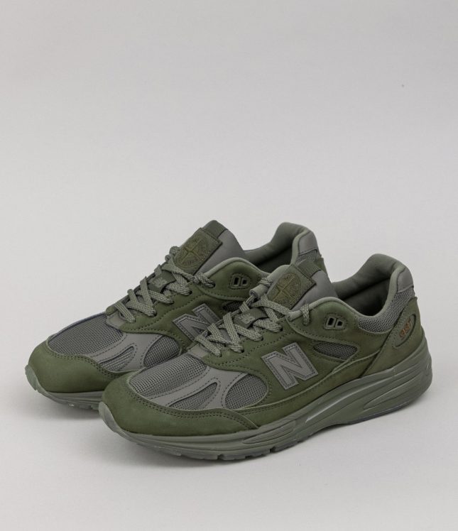Чоловічі кросівки STONE ISLAND X NEW BALANCE U991SC2 8125S04NF V0054, колір зелений | Ціна 20999 грн, фото 1