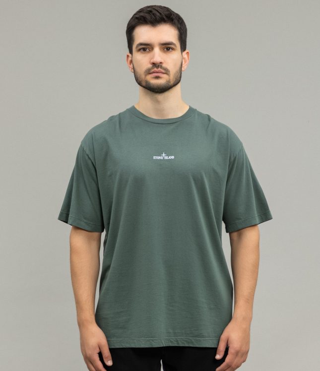 Чоловіча футболка STONE ISLAND 8015RC89 V0059, колір зелений | Ціна 8999 грн, фото 2