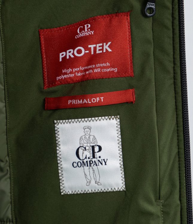 Чоловіча куртка C.P. COMPANY MEDIUM JACKET PRO-TEK WITH PRIMALOFT® CMOW025A 004117A COL:683, колір зелений | Ціна 16999 грн, фото 7