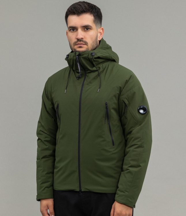 Чоловіча куртка C.P. COMPANY MEDIUM JACKET PRO-TEK WITH PRIMALOFT® CMOW025A 004117A COL:683, колір зелений | Ціна 16999 грн, фото 1