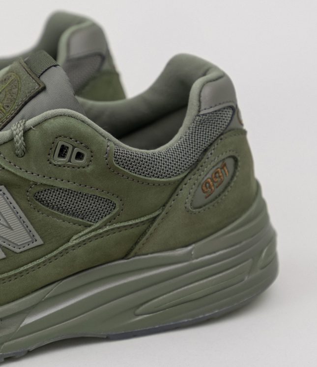 Чоловічі кросівки STONE ISLAND X NEW BALANCE U991SC2 8125S04NF V0054, колір зелений | Ціна 20999 грн, фото 4