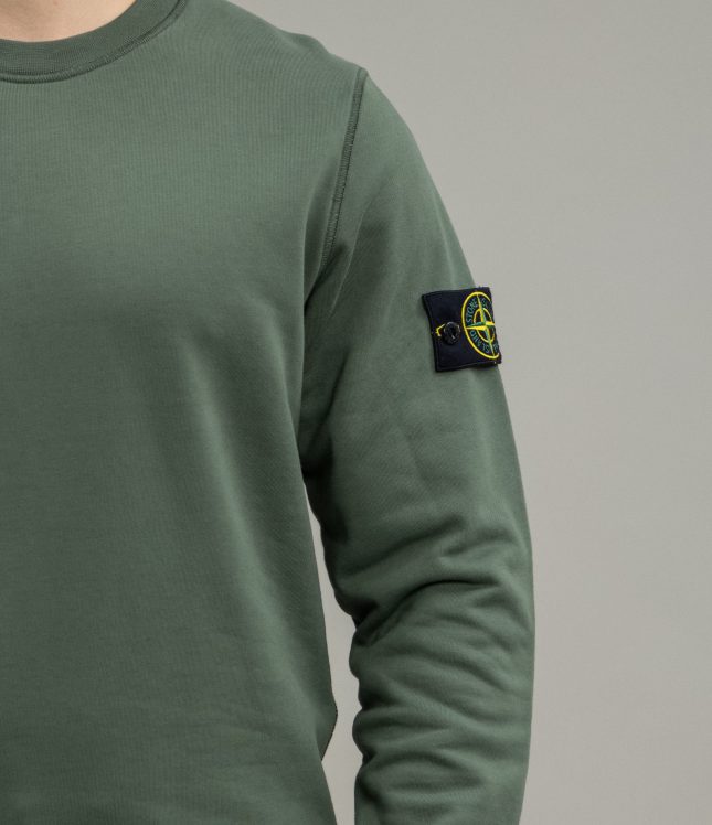 Чоловічий світшот STONE ISLAND 1563051 V0059, колір зелений | Ціна 14499 грн, фото 4