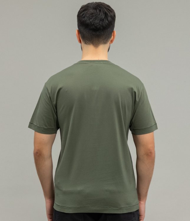 Чоловіча футболка STONE ISLAND 811524113 V0059, колір зелений | Ціна 6999 грн, фото 6