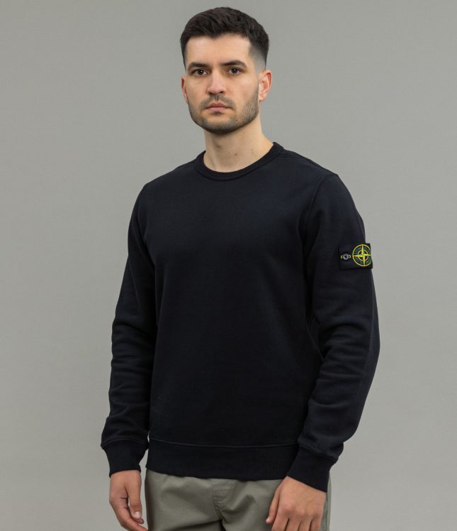 Чоловічий світшот STONE ISLAND 811562420 V0029, колір чорний | Ціна 16999 грн, фото 1