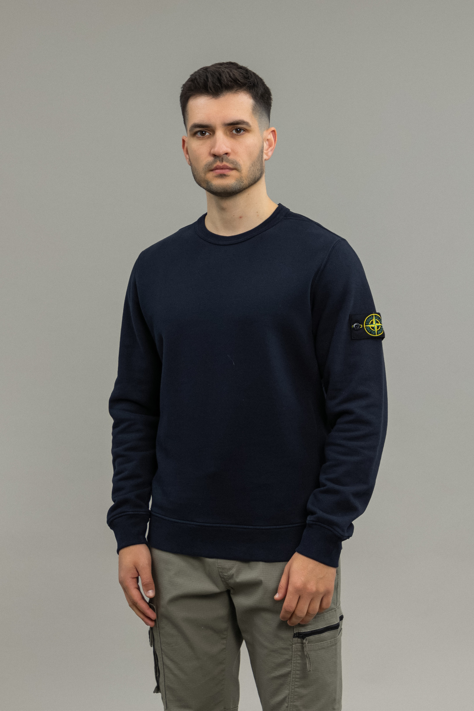 Чоловічий світшот STONE ISLAND 1562420 V0020, колір синій