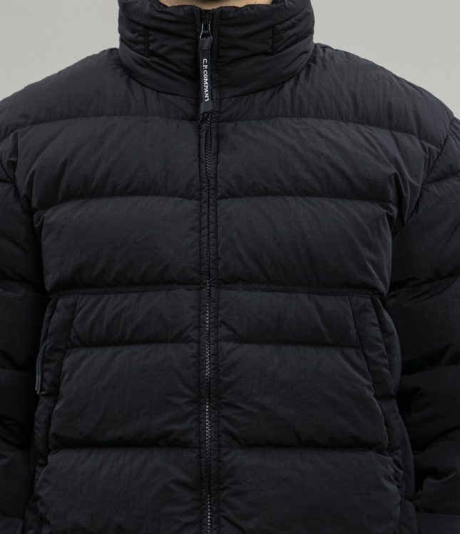 куртка C.P. COMPANY GARMENT DYEING DOWN JACKET WITH ECO-CHROME R CMOW028A 006369G COL:999 | Ціна 24999 грн, фото 3