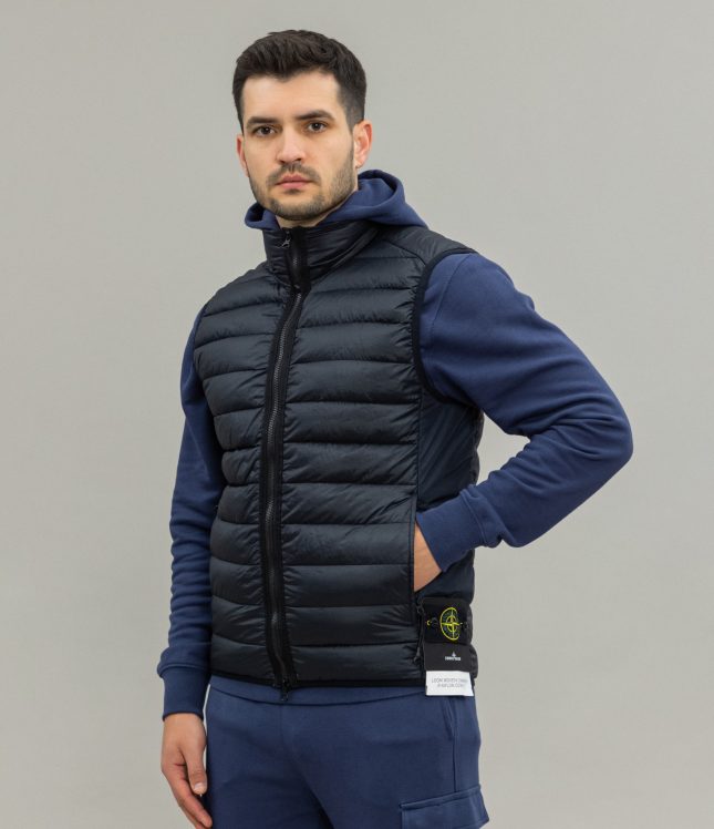 жилетка STONE ISLAND LOMM WOVEN CHAMBERS R-NYLON DOWN-TC 8115G0724 A0020 | Ціна 20999 грн, фото 1