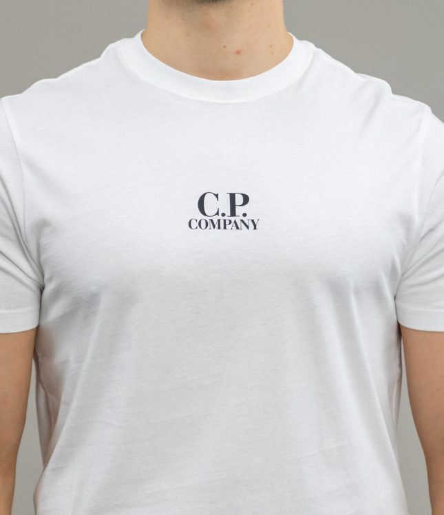 Чоловіча футболка C.P. COMPANY CMTS167A 005100W COL:103, колір білий | Ціна 5499 грн, фото 3