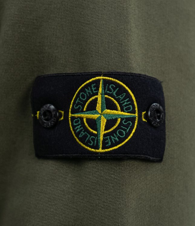 Чоловічий світшот STONE ISLAND 811562420 V0059, колір зелений | Ціна 16999 грн, фото 7