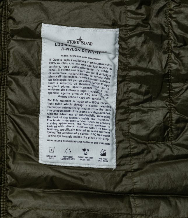 куртка STONE ISLAND LOOM WOVEN CHAMBERS R-NYLON DOWN-TC 1540324 V0058 | Ціна 22999 грн, фото 9