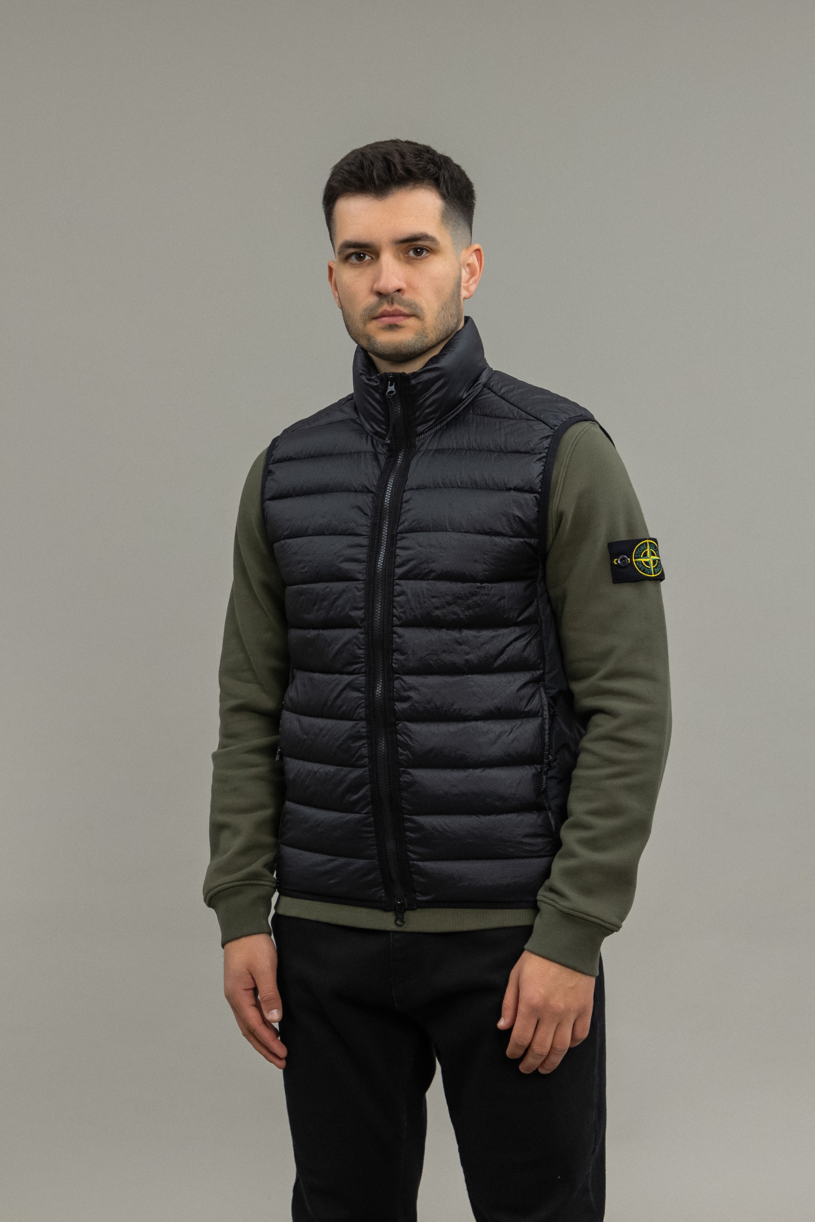 жилетка STONE ISLAND LOMM WOVEN CHAMBERS R-NYLON DOWN-TC 8115G0724 A0029
