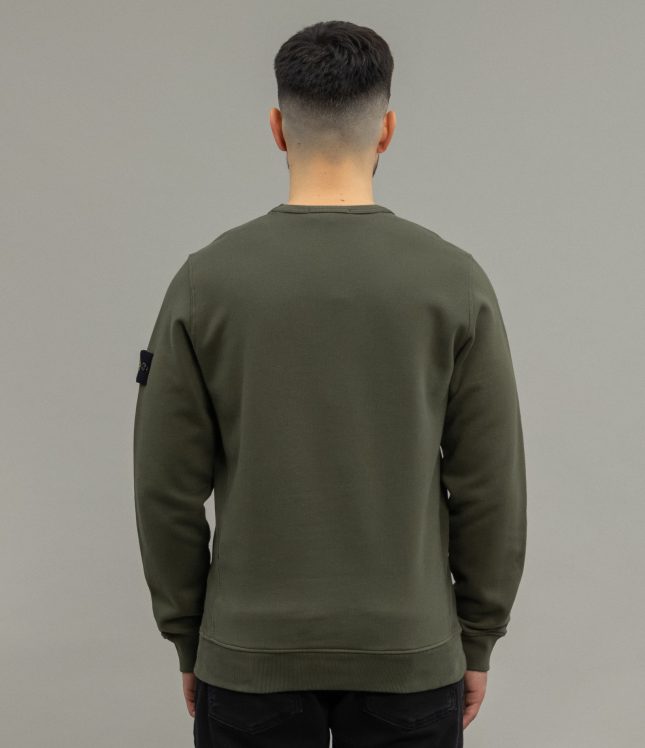 Чоловічий світшот STONE ISLAND 811562420 V0059, колір зелений | Ціна 16999 грн, фото 6