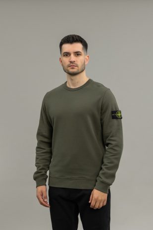 Чоловічий світшот STONE ISLAND 811562420 V0059, колір зелений