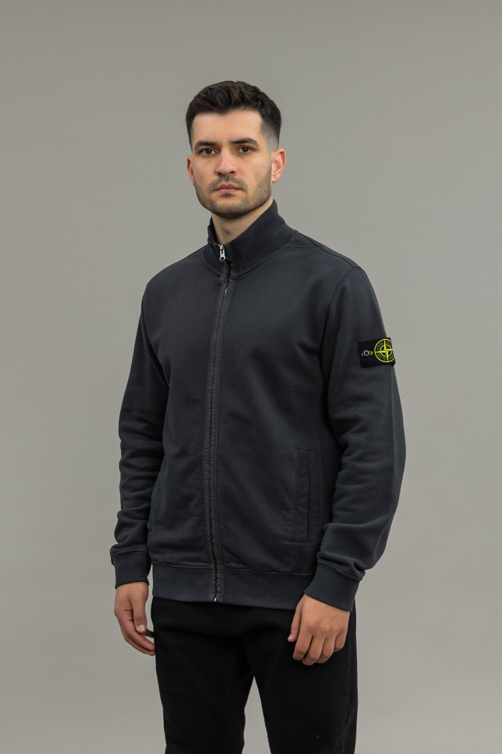 Чоловічий світшот STONE ISLAND 1560720 V0062, колір сірий