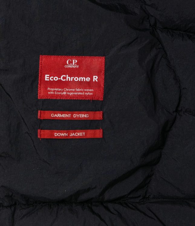 куртка C.P. COMPANY GARMENT DYEING DOWN JACKET WITH ECO-CHROME R CMOW028A 006369G COL:999 | Ціна 24999 грн, фото 8