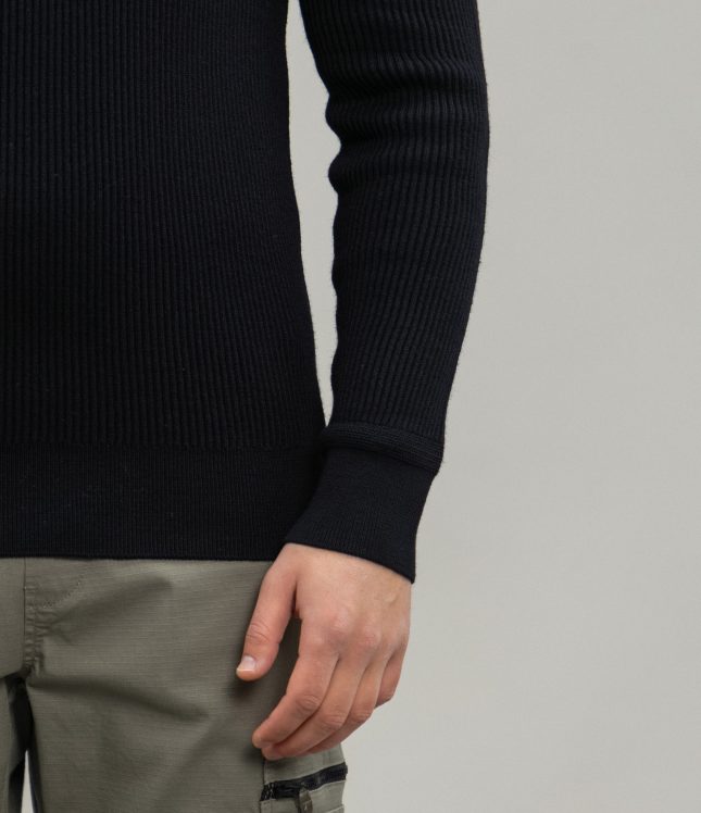 Чоловічий гольф STONE ISLAND 15552C2 A0029, колір чорний | Ціна 22999 грн, фото 5