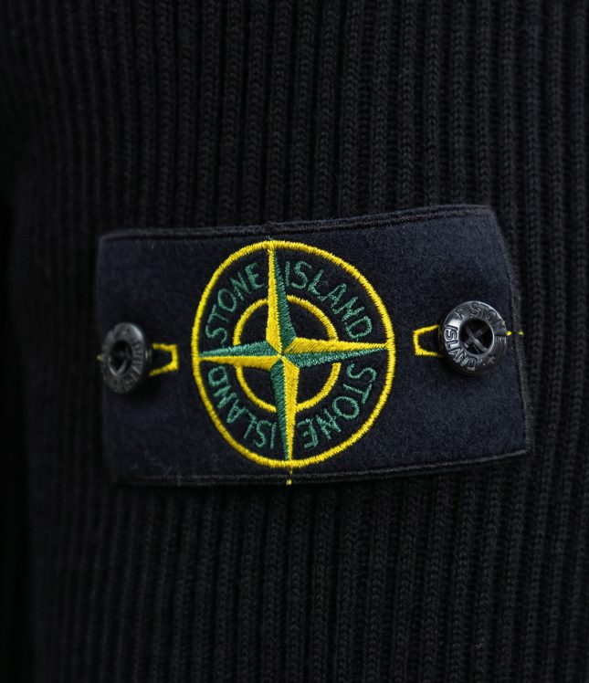 Чоловічий гольф STONE ISLAND 15552C2 A0029, колір чорний | Ціна 22999 грн, фото 7