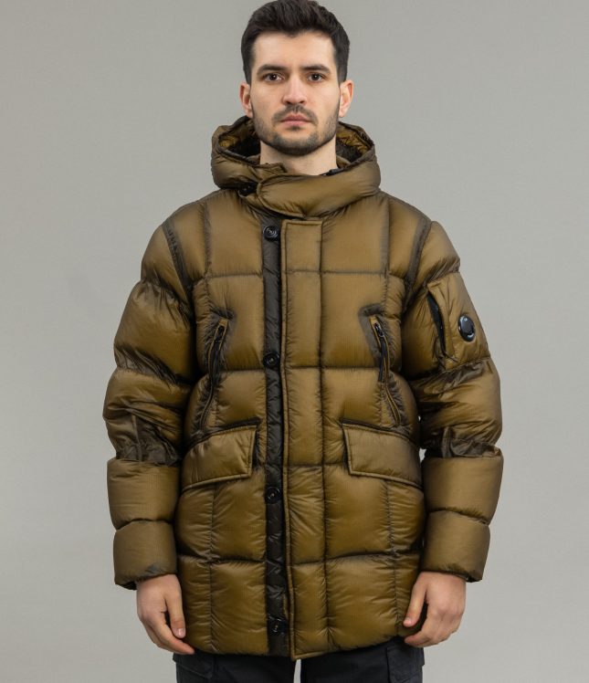 Чоловіча куртка C.P. COMPANY D.D. SHELL DOWN JACKET 15CMOW193A 006099A COL:653, колір коричневий | Ціна 31999 грн, фото 2