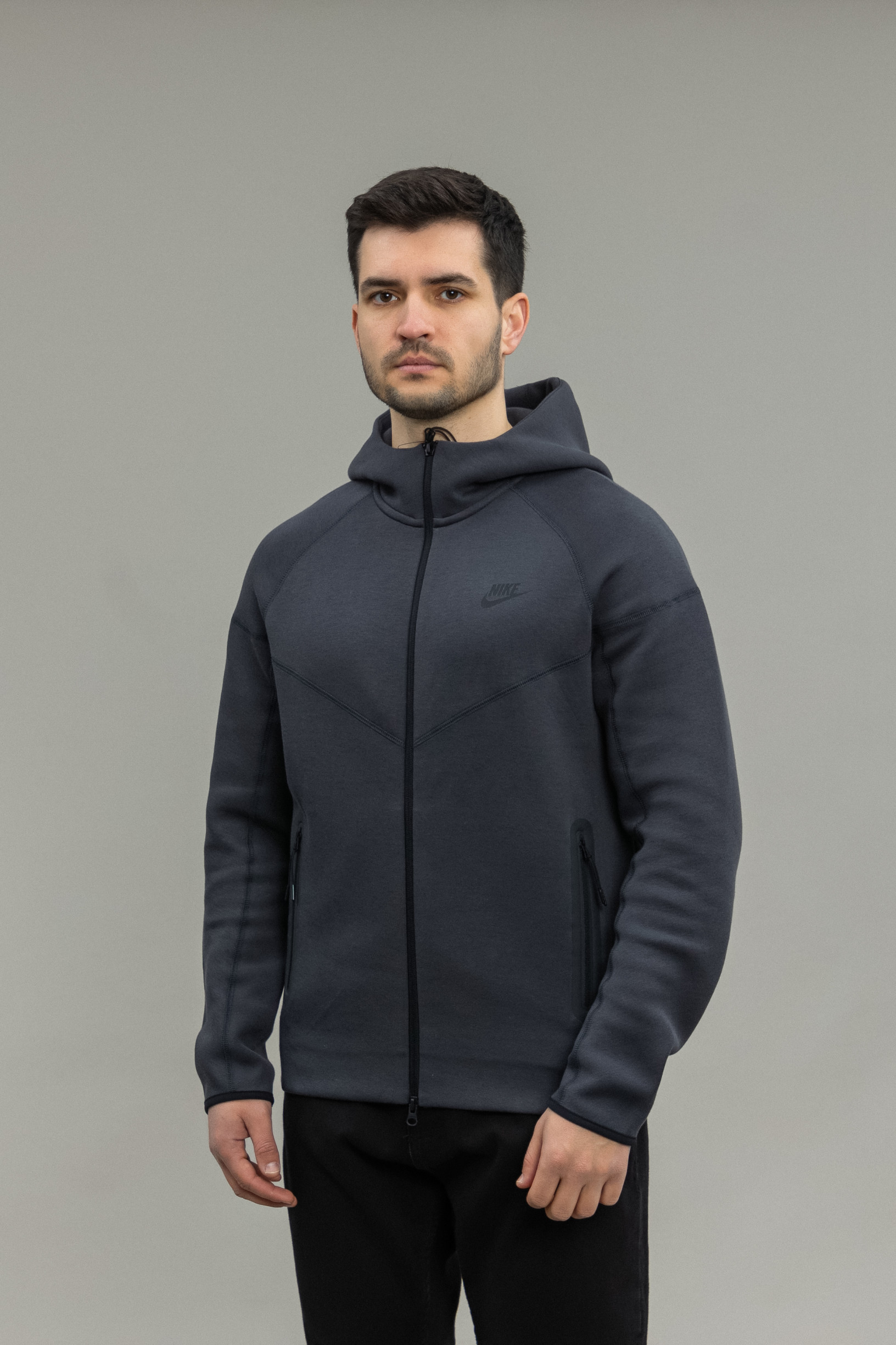 Чоловіче худі NIKE FB7921-060, колір сірий