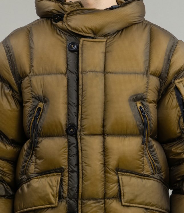 Чоловіча куртка C.P. COMPANY D.D. SHELL DOWN JACKET 15CMOW193A 006099A COL:653, колір коричневий | Ціна 31999 грн, фото 3