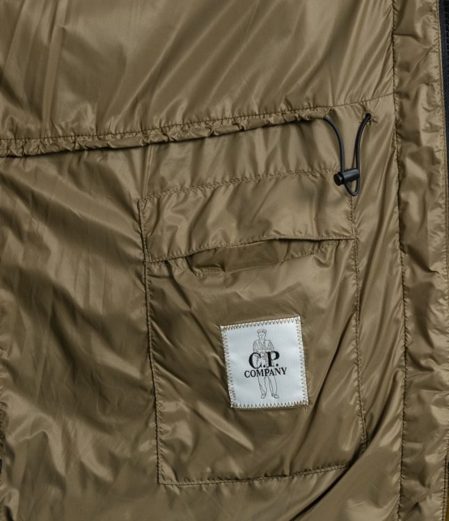Чоловіча куртка C.P. COMPANY D.D. SHELL DOWN JACKET 15CMOW193A 006099A COL:653, колір коричневий | Ціна 31999 грн, фото 10