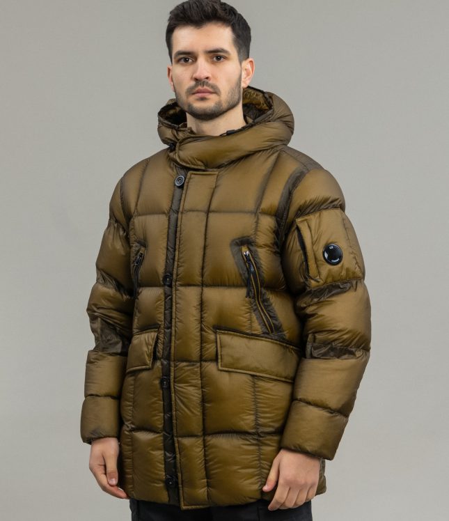 Чоловіча куртка C.P. COMPANY D.D. SHELL DOWN JACKET 15CMOW193A 006099A COL:653, колір коричневий | Ціна 31999 грн, фото 1