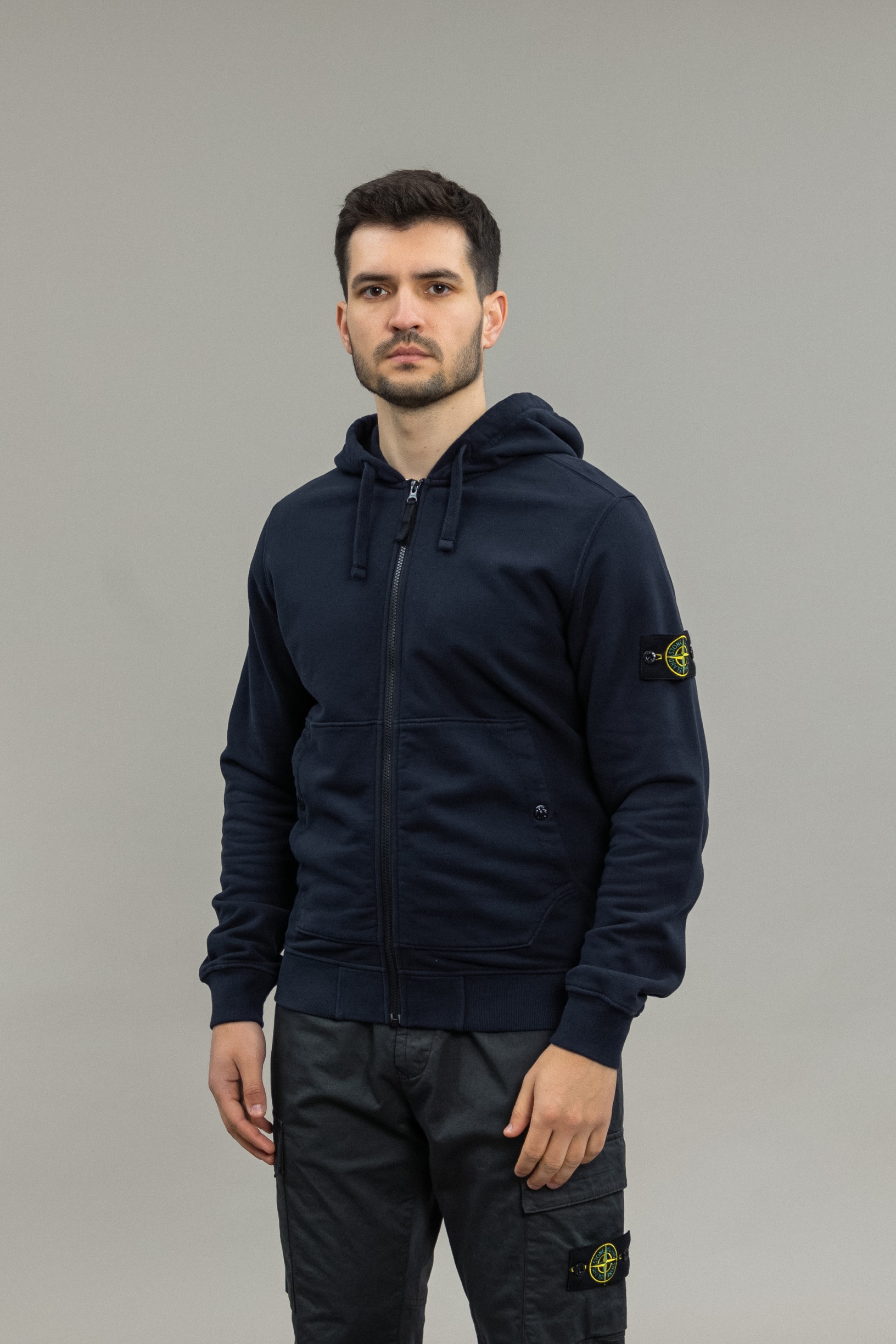 Чоловіче худі STONE ISLAND 1561620 V0020, колір синій