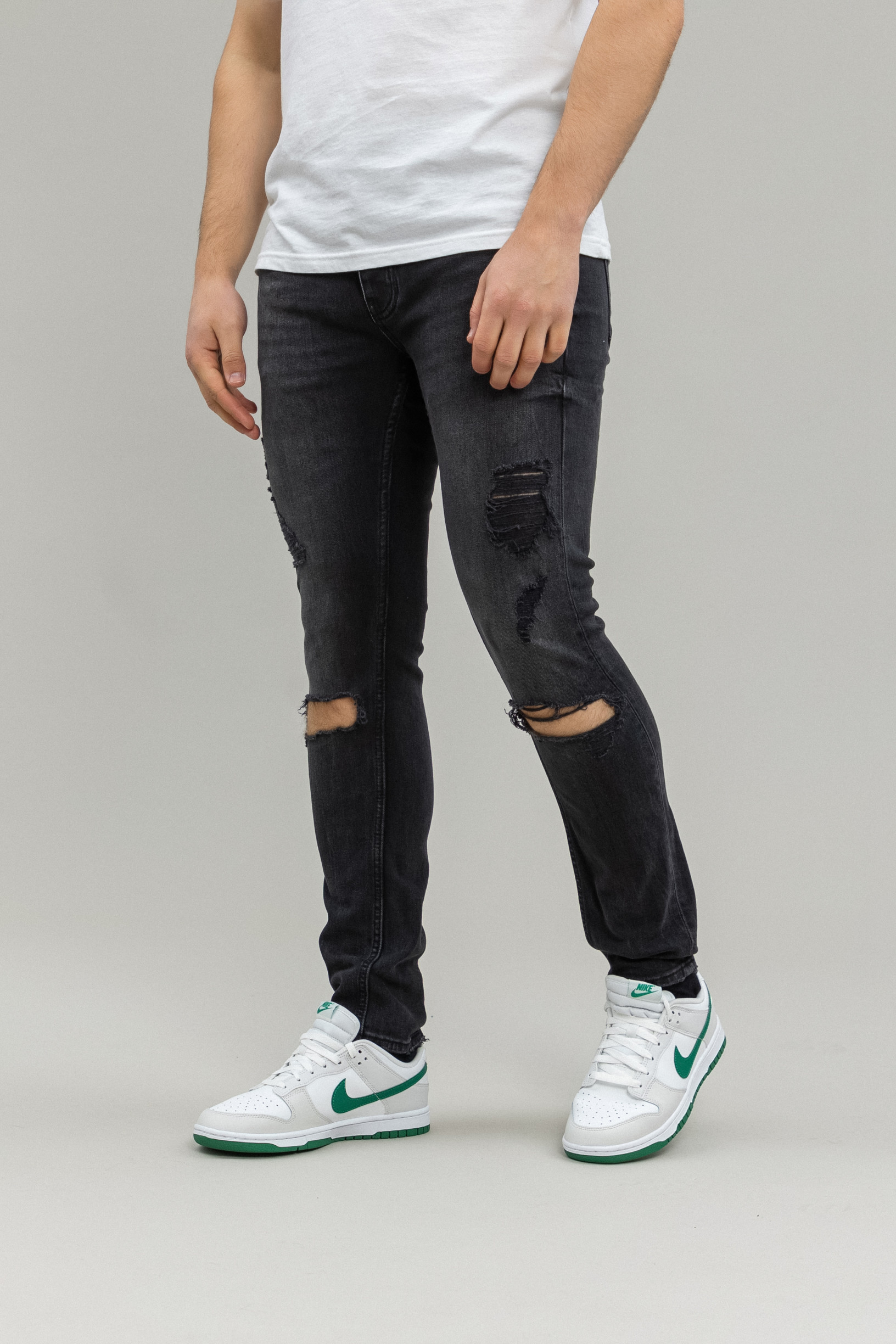 Чоловічі штани PULL&BEAR 7688/512/833, колір чорний