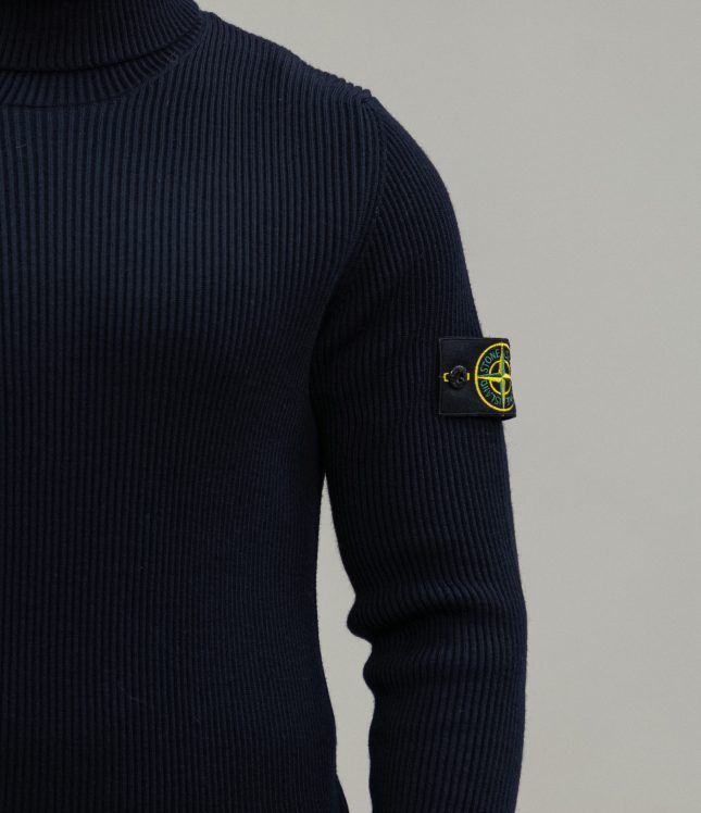 Чоловічий гольф STONE ISLAND 15552C2 A0020, колір синій | Ціна 19999 грн, фото 4