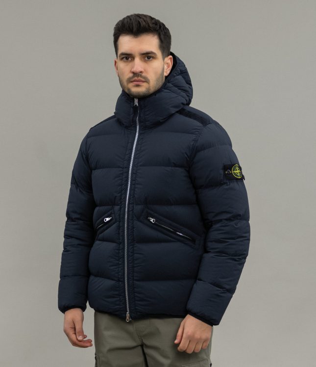 Чоловіча куртка STONE ISLAND SEAMLESS TUNNEL NYLON DOWN-TC 1543128 V0020, колір синій | Ціна 42999 грн, фото 1