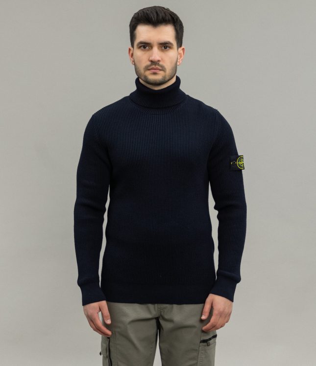 Чоловічий гольф STONE ISLAND 15552C2 A0020, колір синій | Ціна 19999 грн, фото 2