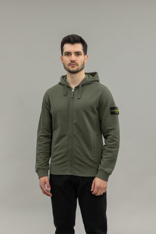 Чоловіче худі STONE ISLAND 1563520 V0059, колір зелений