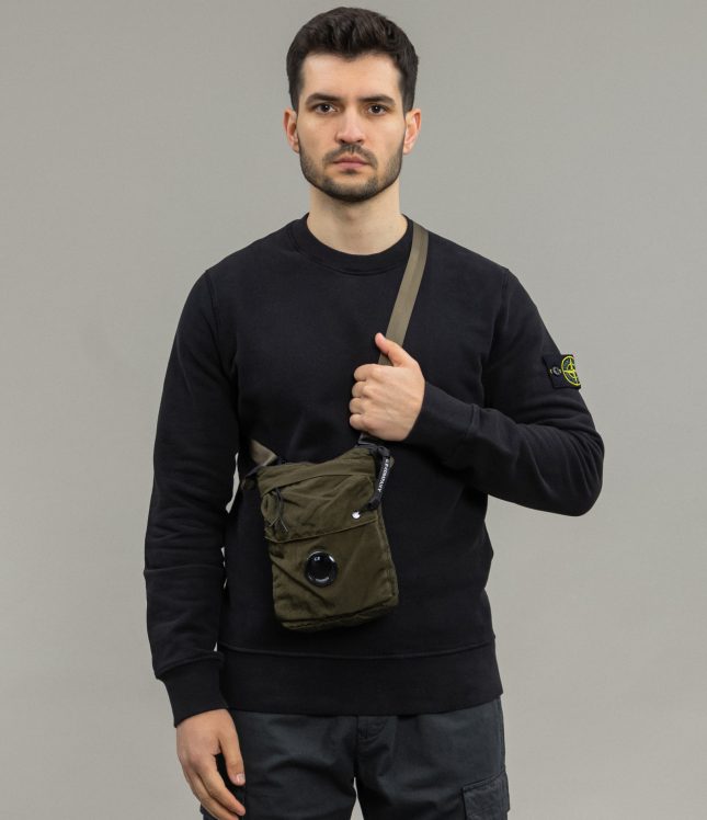 Чоловіча сумка C.P. COMPANY 15CMAC040A 005269G COL:683, колір зелений | Ціна 6499 грн, фото 2