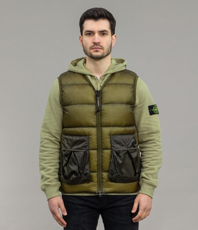 Чоловіча жилетка C.P. COMPANY D.D. SHELL VEST CMOW203A 006099A COL:653, колір зелений | Ціна 19999 грн, фото 2