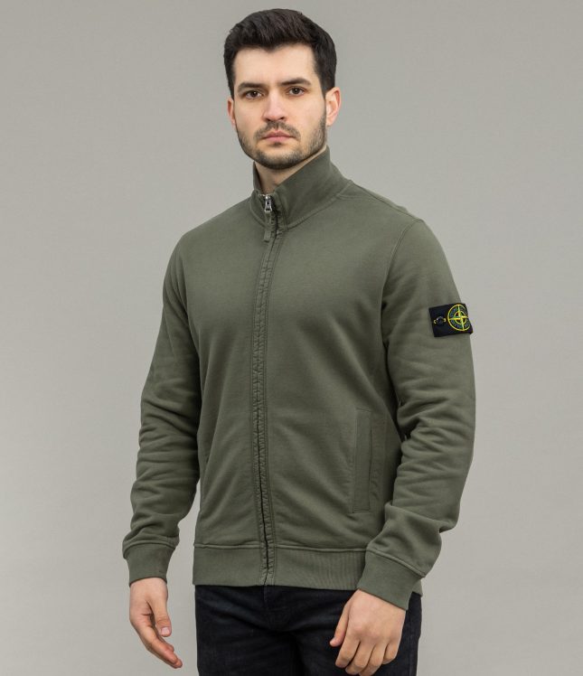 Чоловічий світшот STONE ISLAND 1560720 V0059, колір зелений | Ціна 20999 грн, фото 1