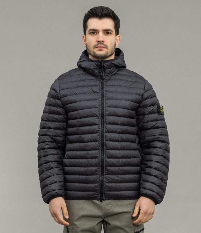 Чоловіча куртка STONE ISLAND LOOM WOVEN CHAMBERS R-NYLON DOWN-TC 1540324 V0065, колір сірий | Ціна 37999 грн, фото 2