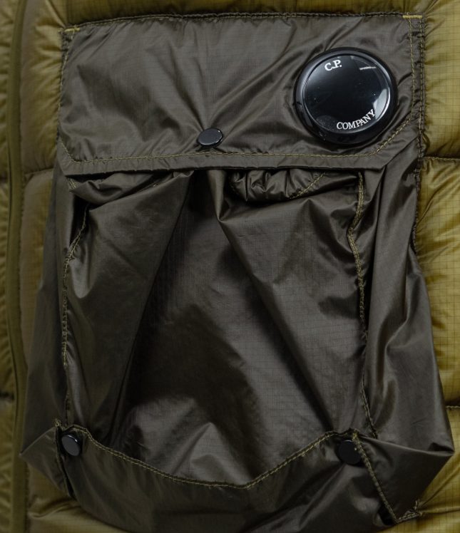 Чоловіча жилетка C.P. COMPANY D.D. SHELL VEST CMOW203A 006099A COL:653, колір зелений | Ціна 19999 грн, фото 6