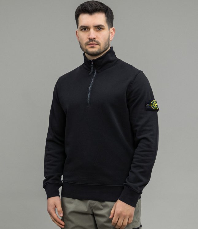 Чоловічий світшот STONE ISLAND 156100619-S0051 V0029, колір чорний | Ціна 13999 грн, фото 1