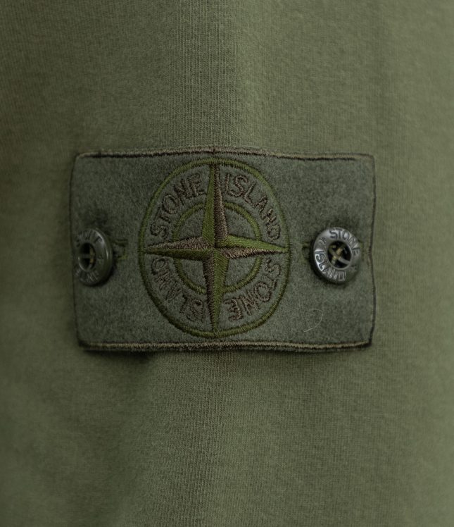Чоловічий світшот STONE ISLAND 15629F7 V0054, колір зелений | Ціна 14999 грн, фото 6