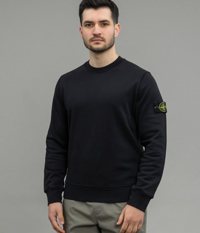 Чоловічий світшот STONE ISLAND 156100060-S0051 V0029, колір чорний | Ціна 15499 грн, фото 1