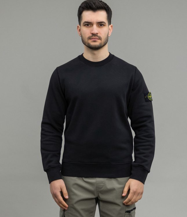 Чоловічий світшот STONE ISLAND 156100060-S0051 V0029, колір чорний | Ціна 15499 грн, фото 2
