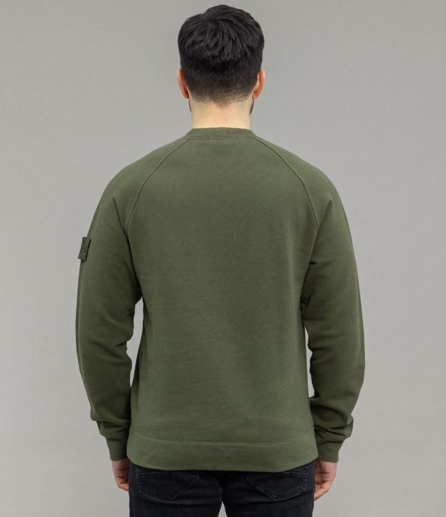 Чоловічий світшот STONE ISLAND 15629F7 V0054, колір зелений | Ціна 14999 грн, фото 7