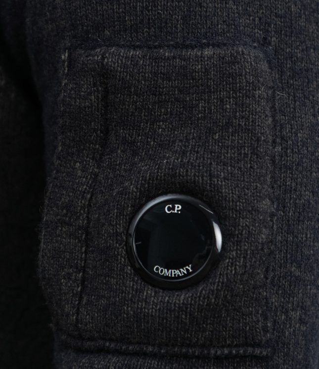 Чоловічий гольф C.P. COMPANY CMKN224A 006170A COL:670, колір зелений | Ціна 10999 грн, фото 6