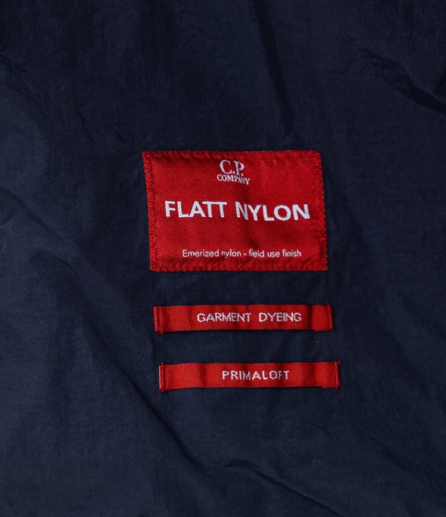 Чоловіча куртка C.P. COMPANY FLATT NYLON MEDIUM JACKET WITH PRIMALOFT®-TC CMOW066A 005991G COL:888, колір синій | Ціна 19999 грн, фото 8